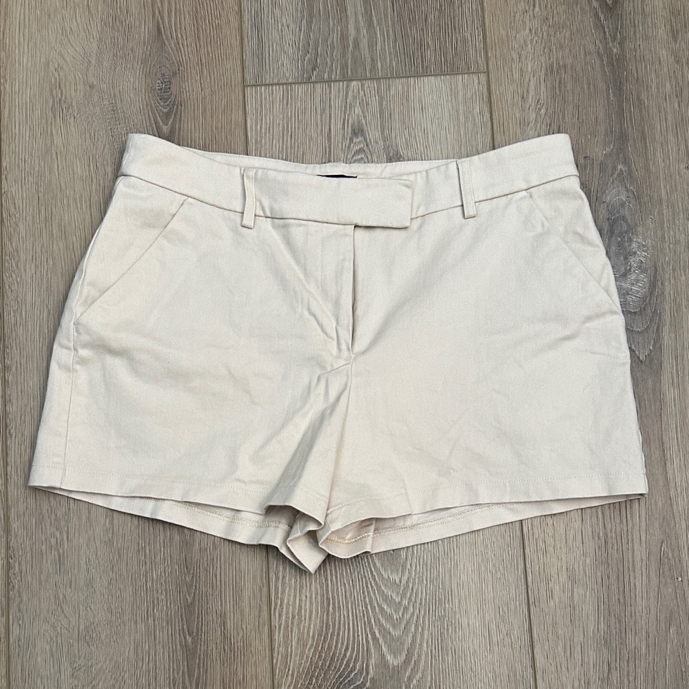 Express Women's High Waist Tan Shorts